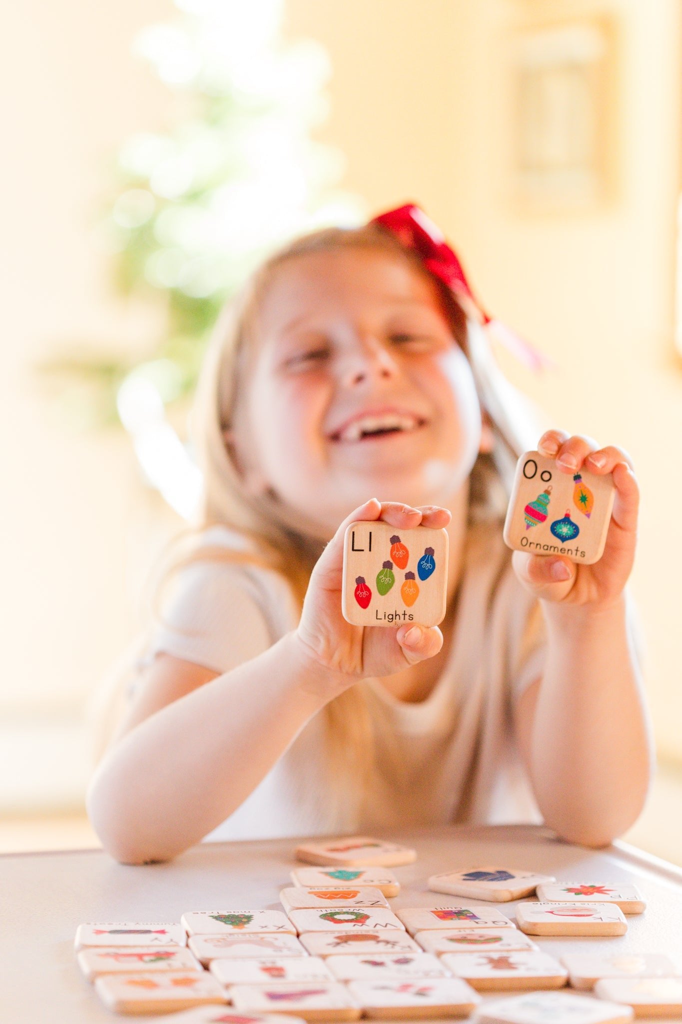 Holiday ABC Learning Tiles - Bannor Toys