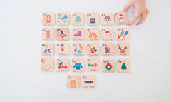 Holiday ABC Learning Tiles - Bannor Toys