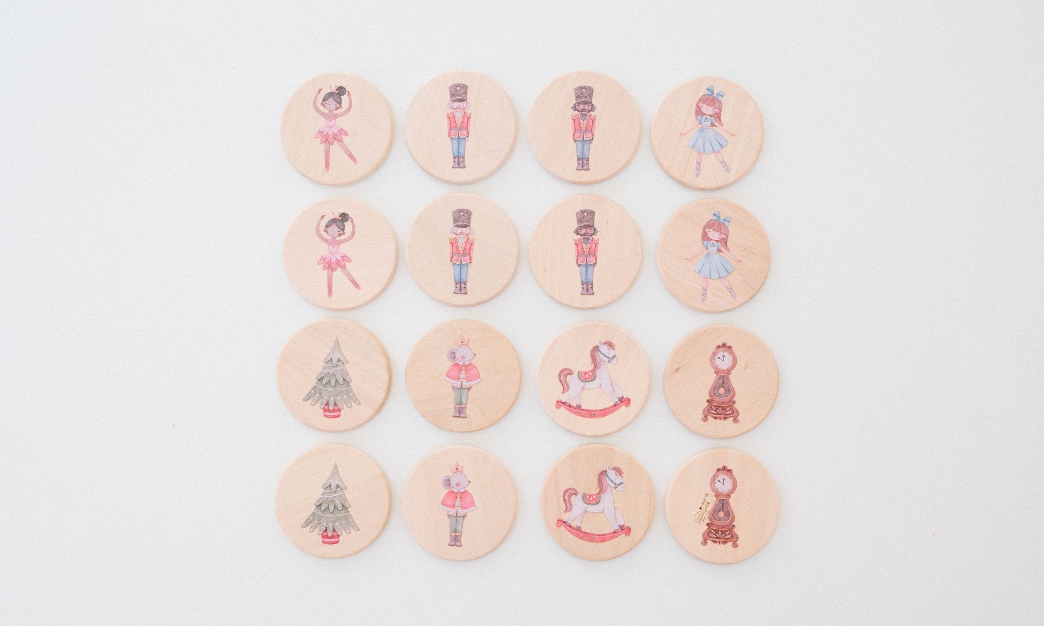 Mini Nutcracker Matching Tiles - Bannor Toys