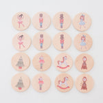 Mini Nutcracker Matching Tiles - Bannor Toys