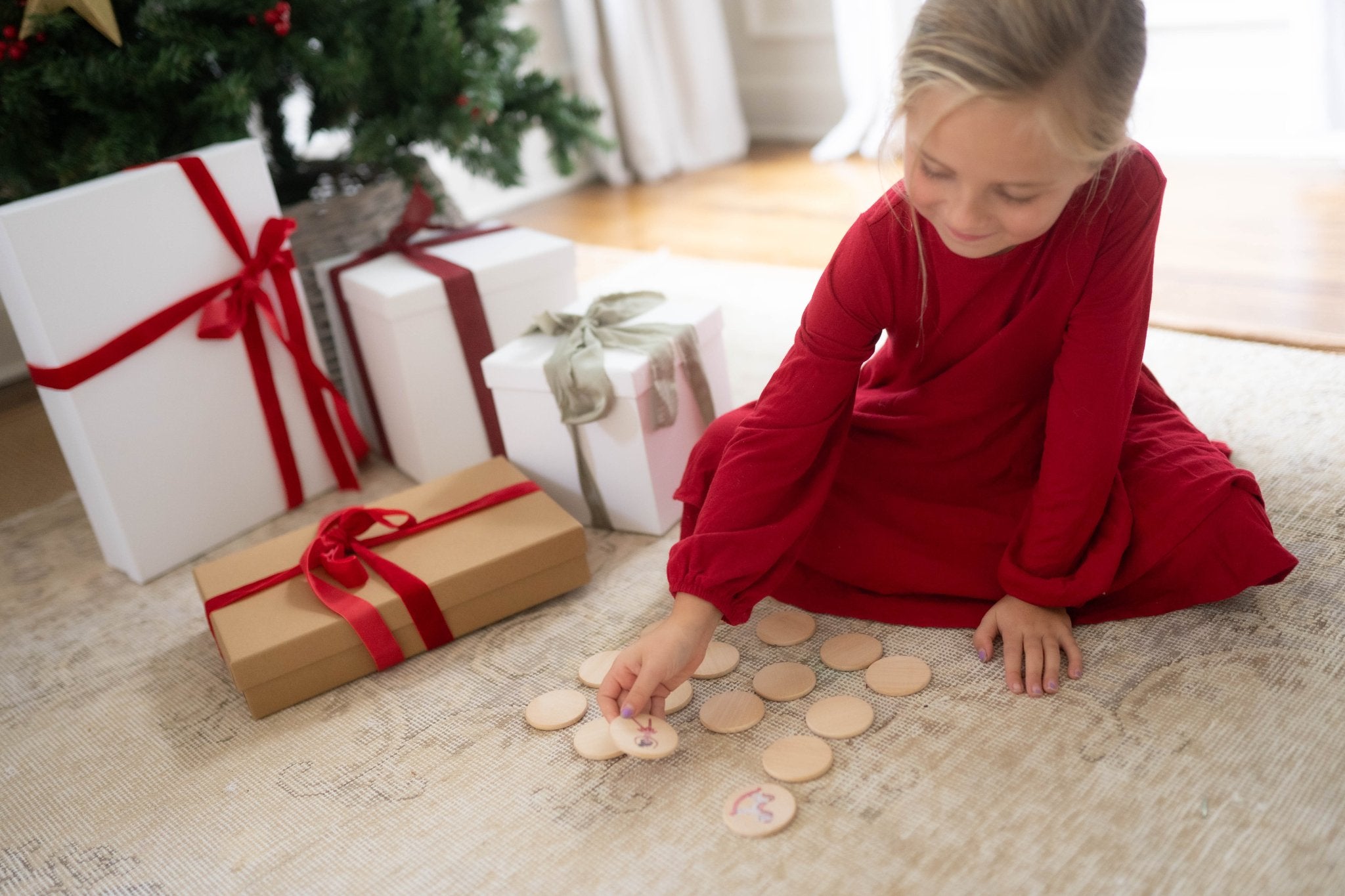 Mini Nutcracker Matching Tiles - Bannor Toys