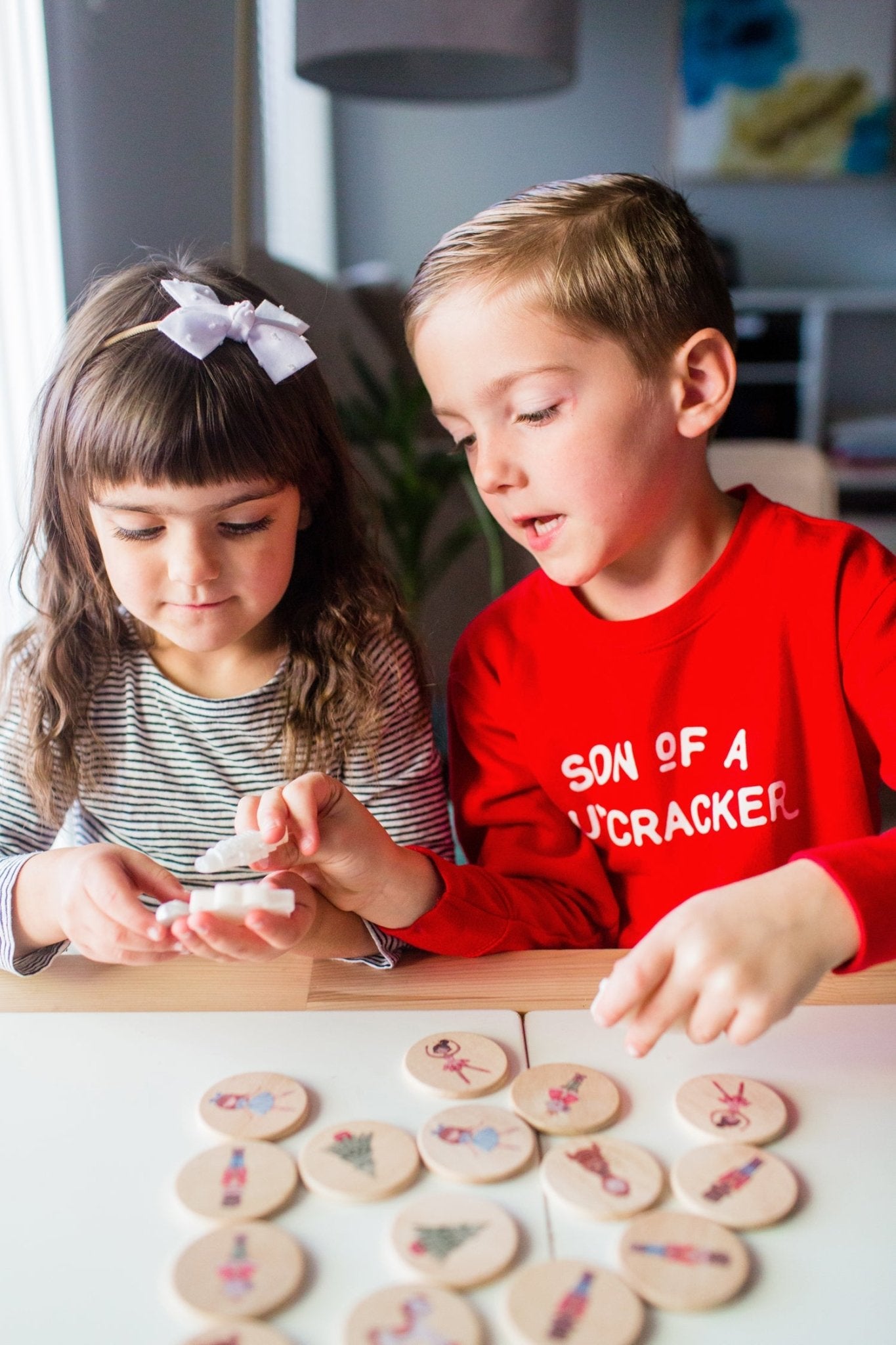 Mini Nutcracker Matching Tiles - Bannor Toys