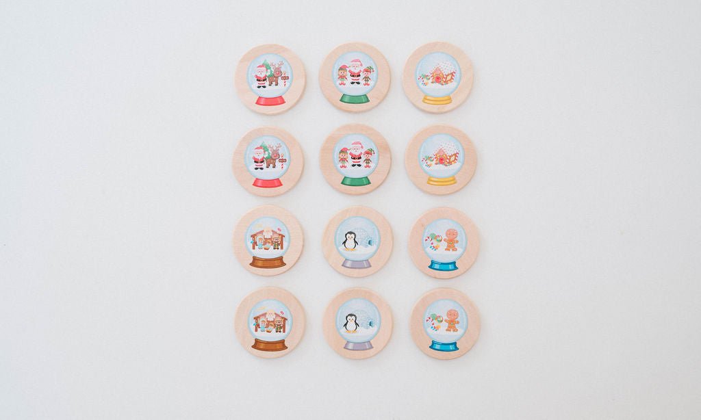 Mini Snow Globe Matching Tiles - Bannor Toys