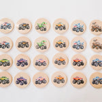Monster Truck Matching Tiles - Bannor Toys