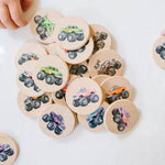 Monster Truck Matching Tiles - Bannor Toys