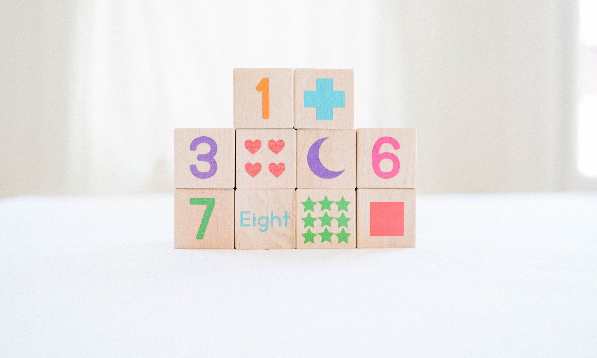 Number + Shape Blocks - Bannor Toys