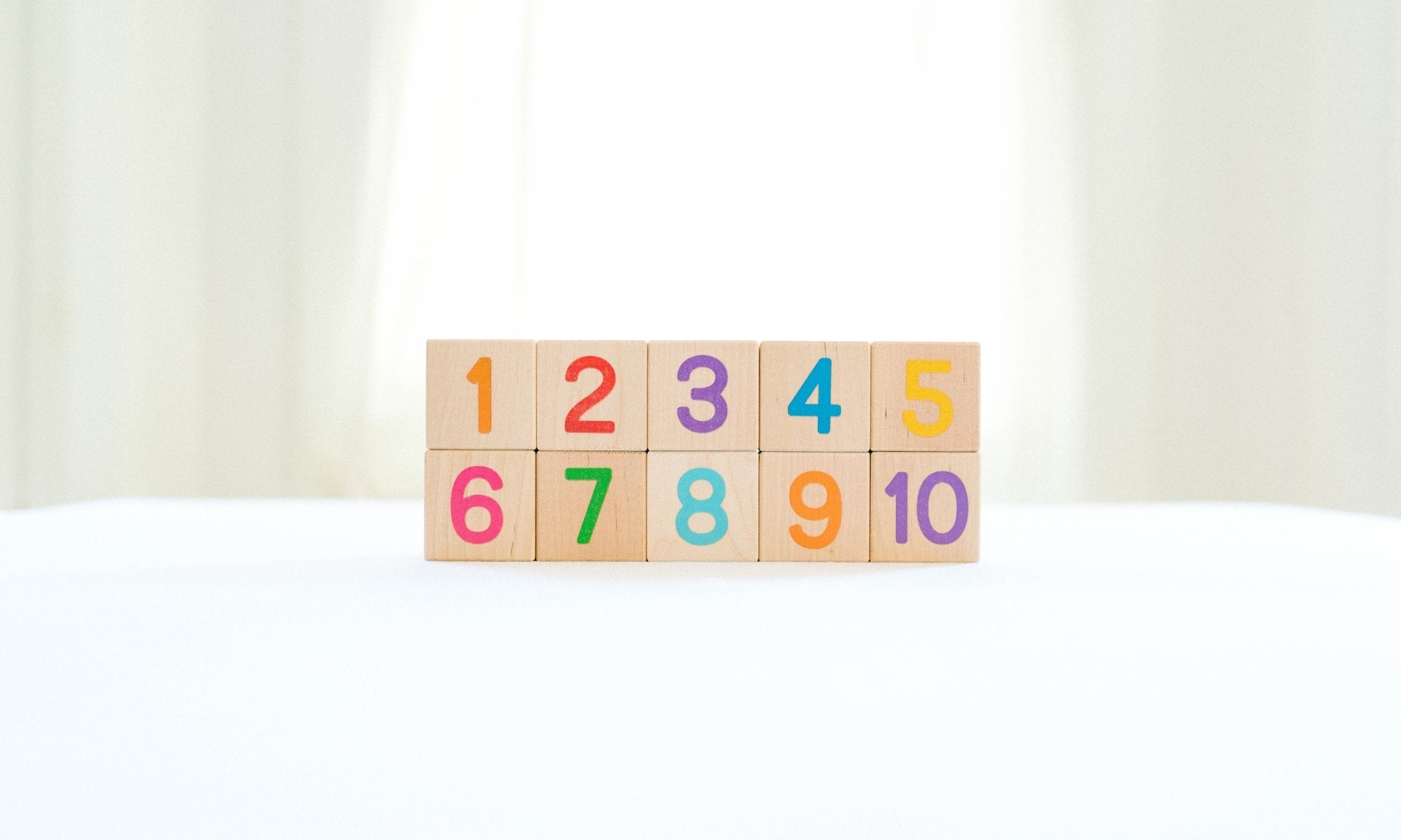Number + Shape Blocks - Bannor Toys