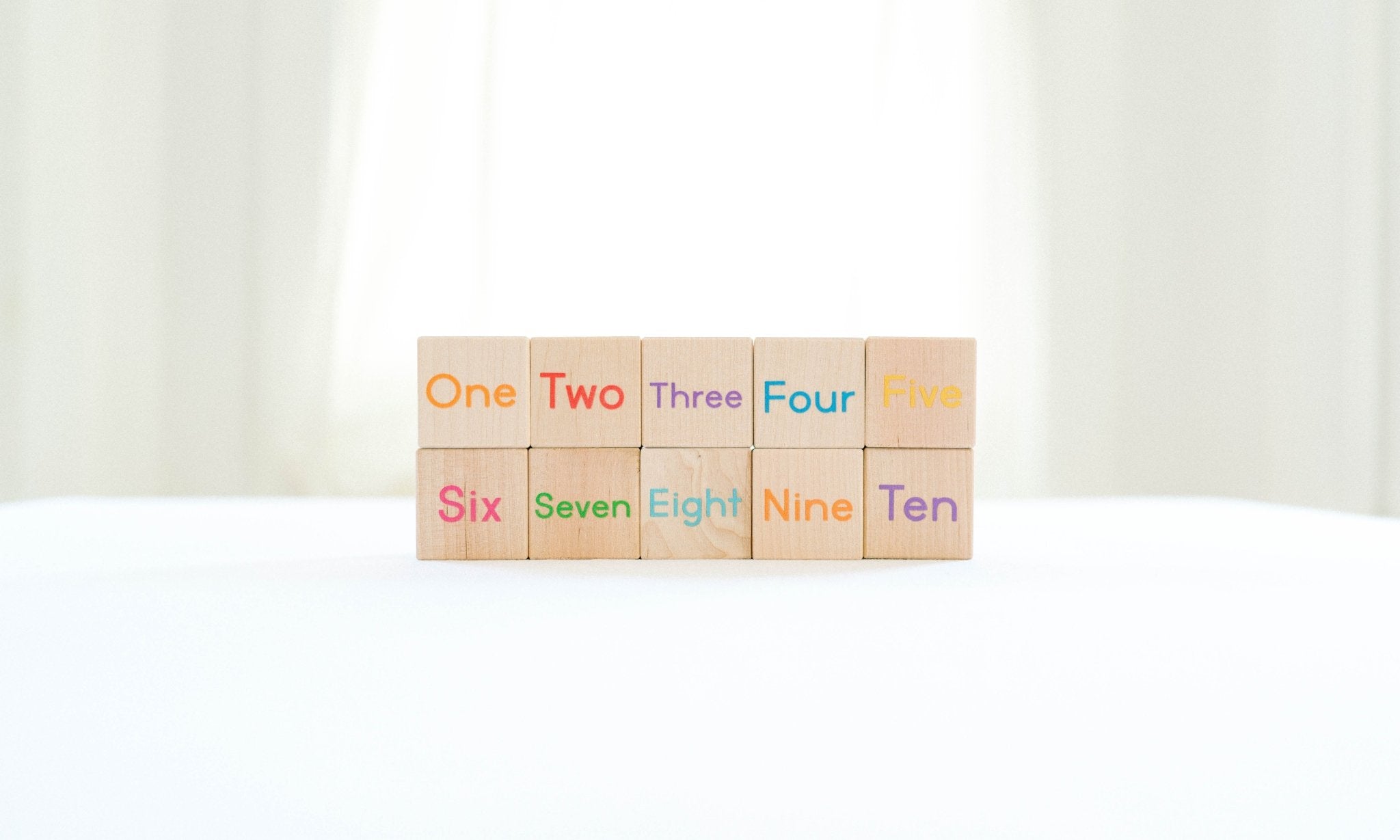 Number + Shape Blocks - Bannor Toys