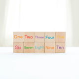 Number + Shape Blocks - Bannor Toys