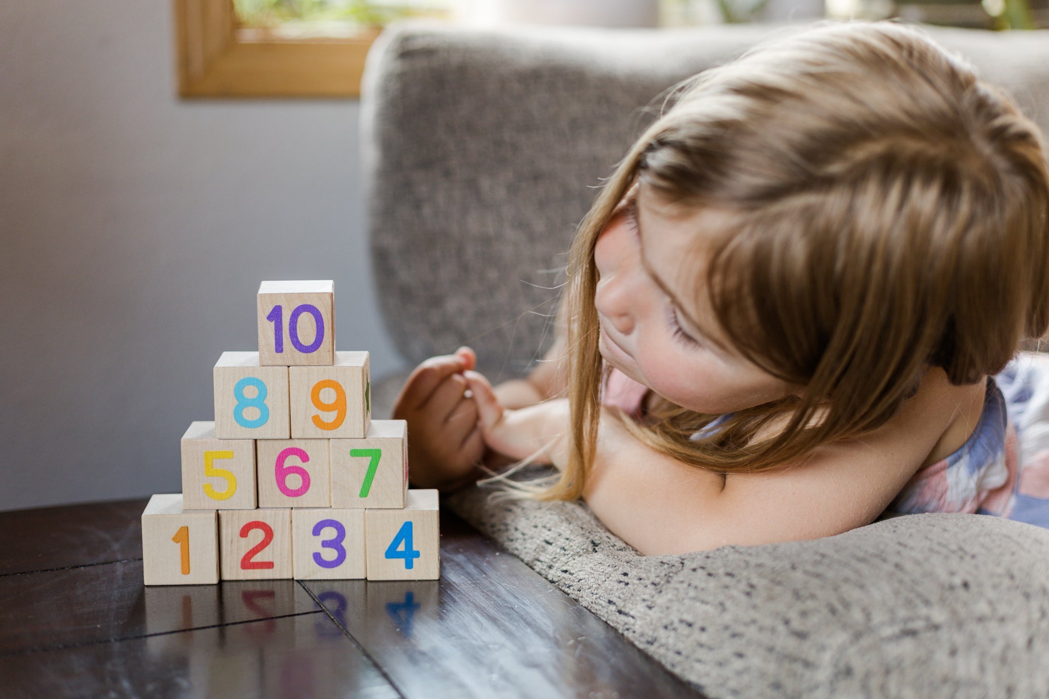 Number + Shape Blocks - Bannor Toys