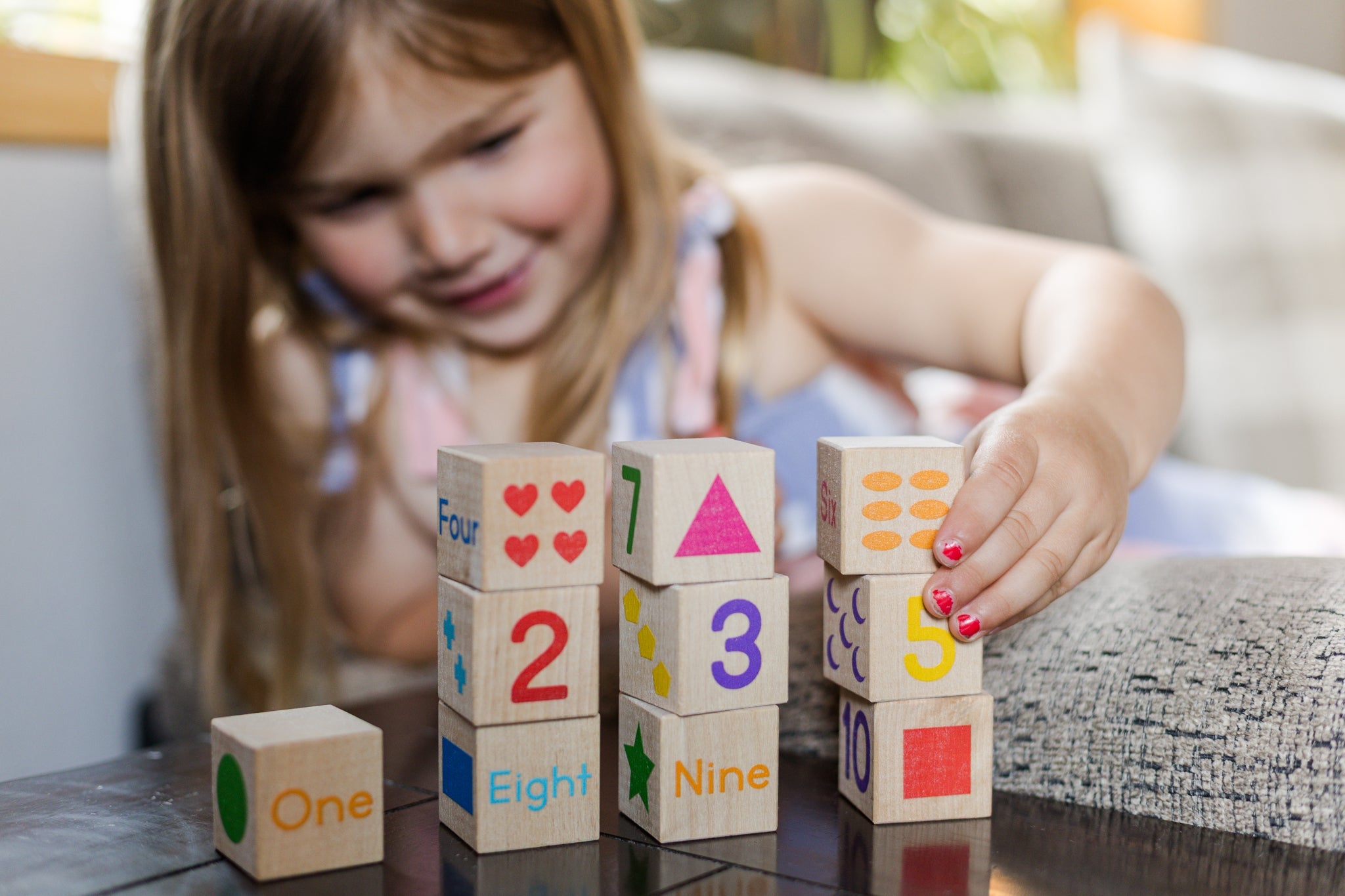 Number + Shape Blocks - Bannor Toys