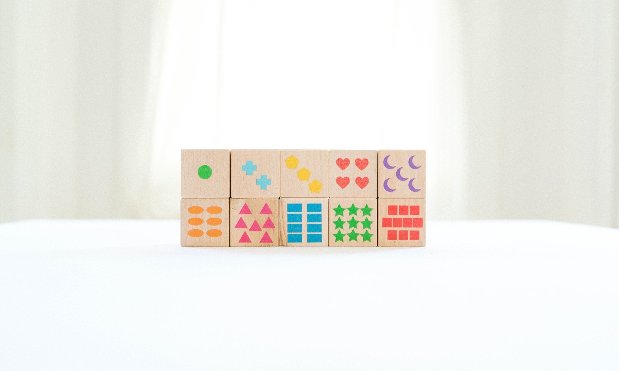 Number + Shape Blocks - Bannor Toys