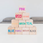 Paint Pallet Watercolor Blocks - Bannor Toys