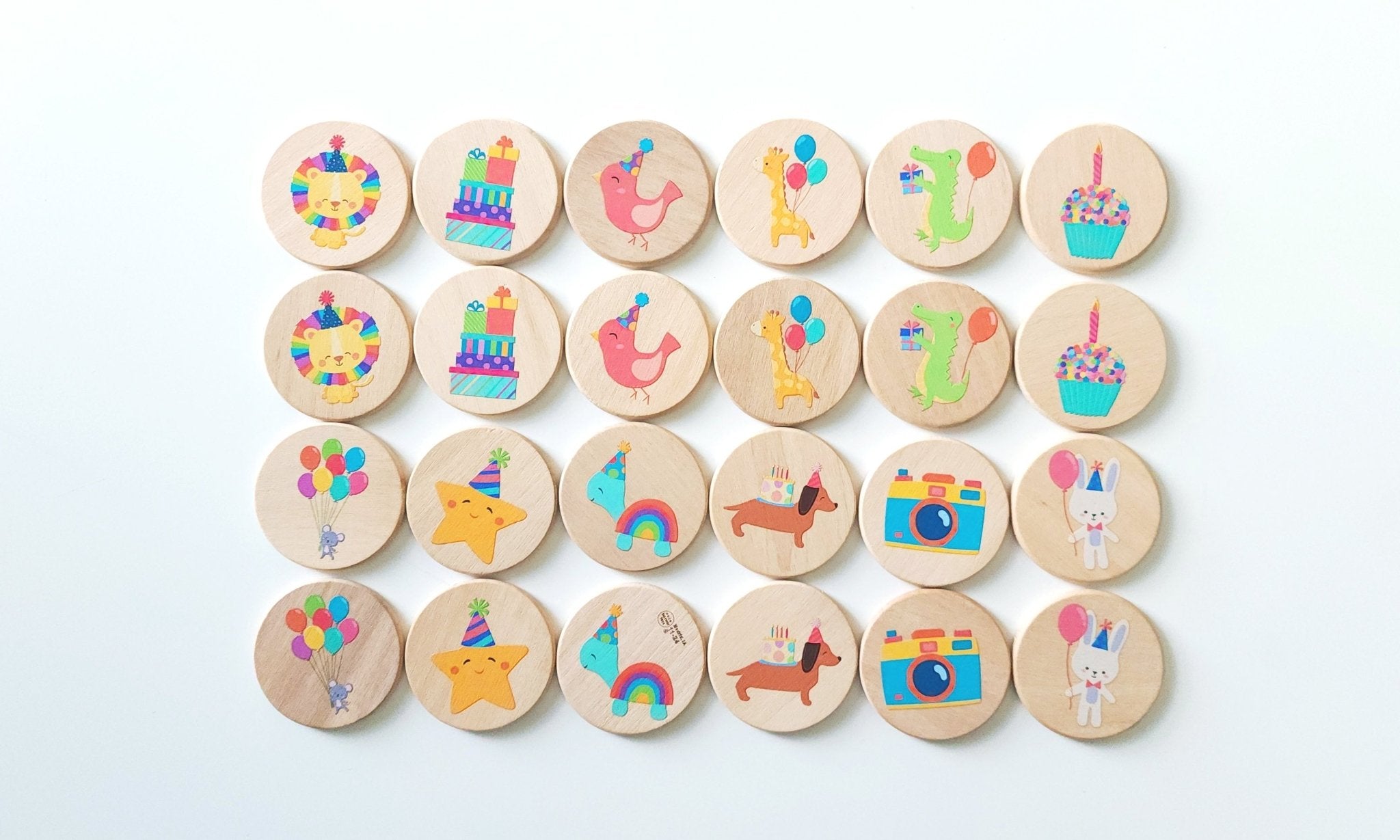 Party Pals Matching Tiles - Bannor Toys