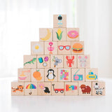 Picture Alphabet Blocks - Bannor Toys