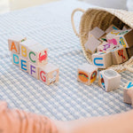 Picture Alphabet Blocks - Bannor Toys