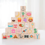 Picture Alphabet Blocks - Bannor Toys