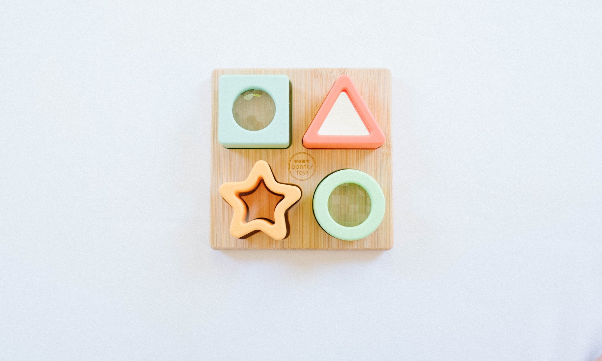 Prism Puzzle - Silicone + Wood - Bannor Toys