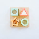 Prism Puzzle - Silicone + Wood - Bannor Toys