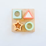 Prism Puzzle - Silicone + Wood - Bannor Toys