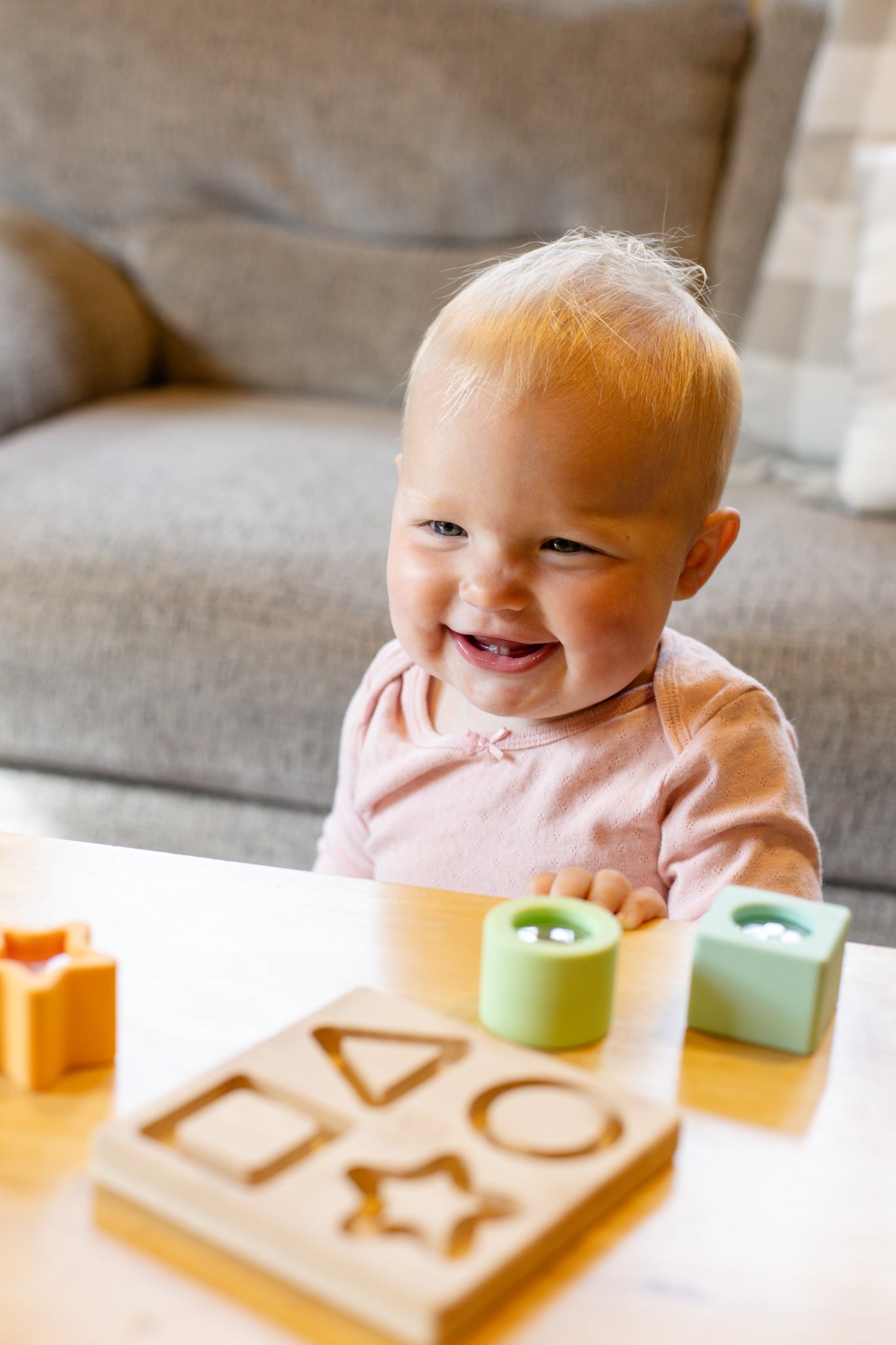 Prism Puzzle - Silicone + Wood - Bannor Toys