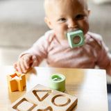 Prism Puzzle - Silicone + Wood - Bannor Toys