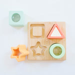 Prism Puzzle - Silicone + Wood - Bannor Toys