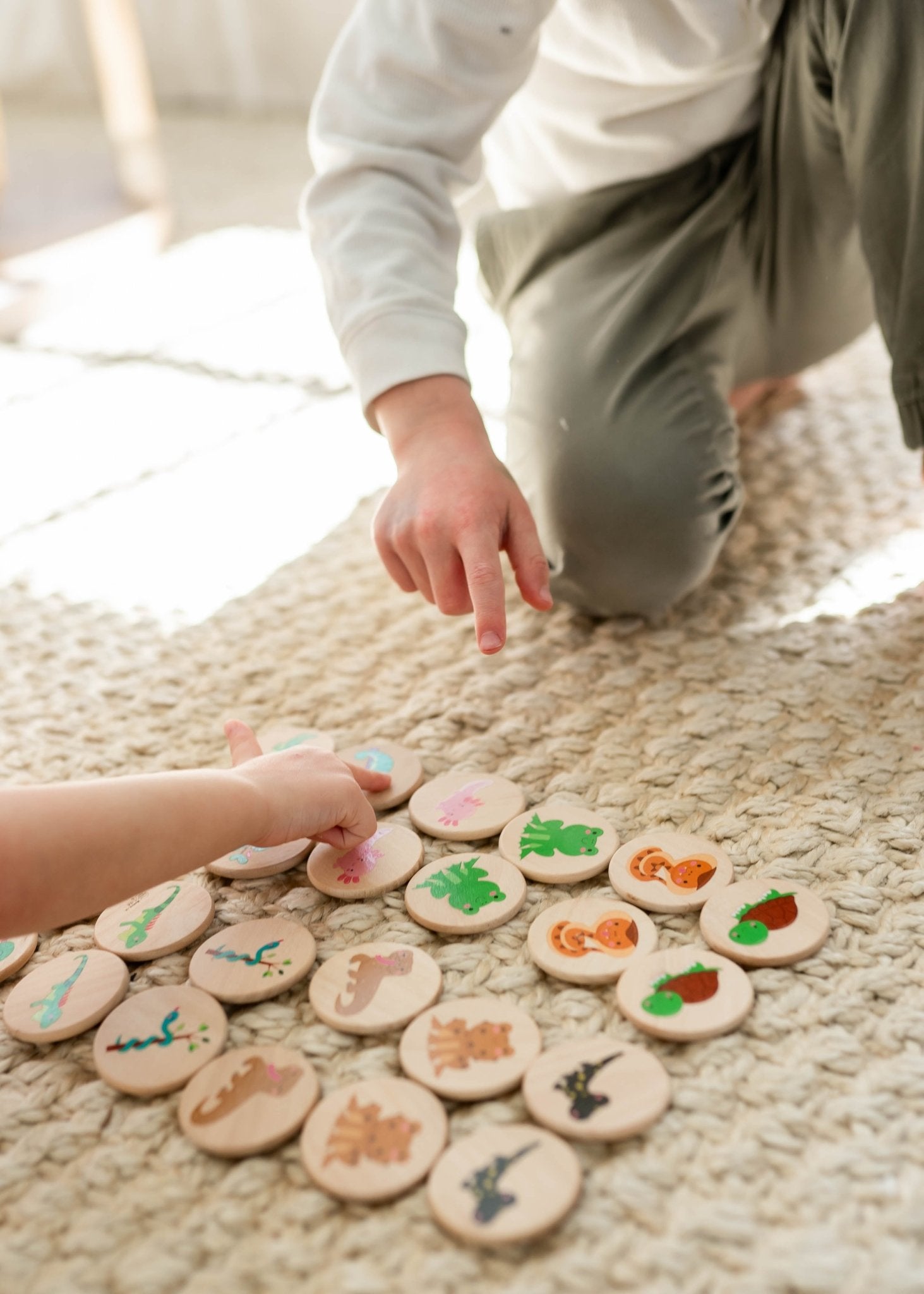 Reptiles Matching Tiles - Bannor Toys