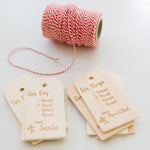 Reusable Need, Want, Read, Wear Gift Tags - Bannor Toys