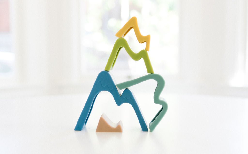 Silicone Mountain Stacker - Bannor Toys