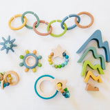 Silicone Ring Links - Mountain - Bannor Toys