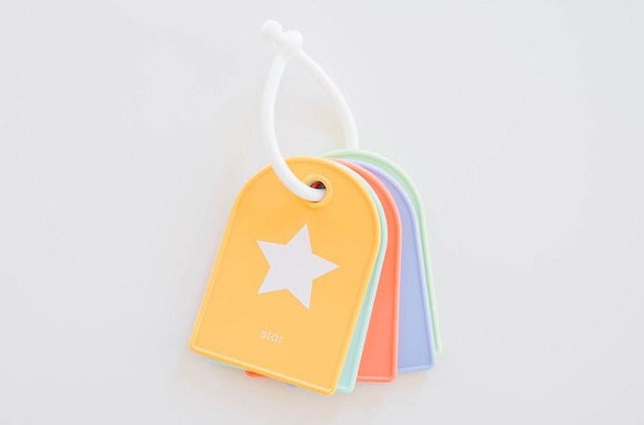 Silicone Shape Flash Cards - Bannor Toys