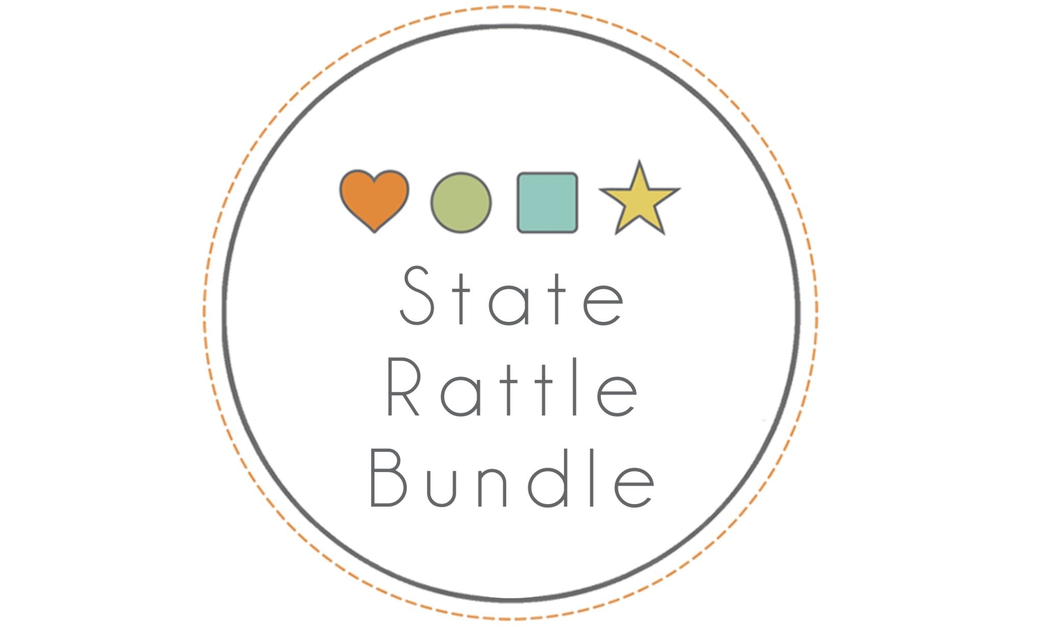 State Rattle Bundle - Bannor Toys