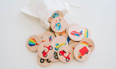 Transportation Matching Tiles - Bannor Toys