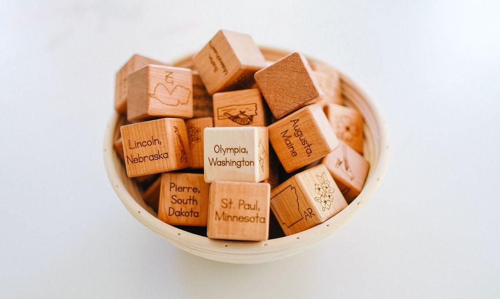 USA State Blocks - Bannor Toys