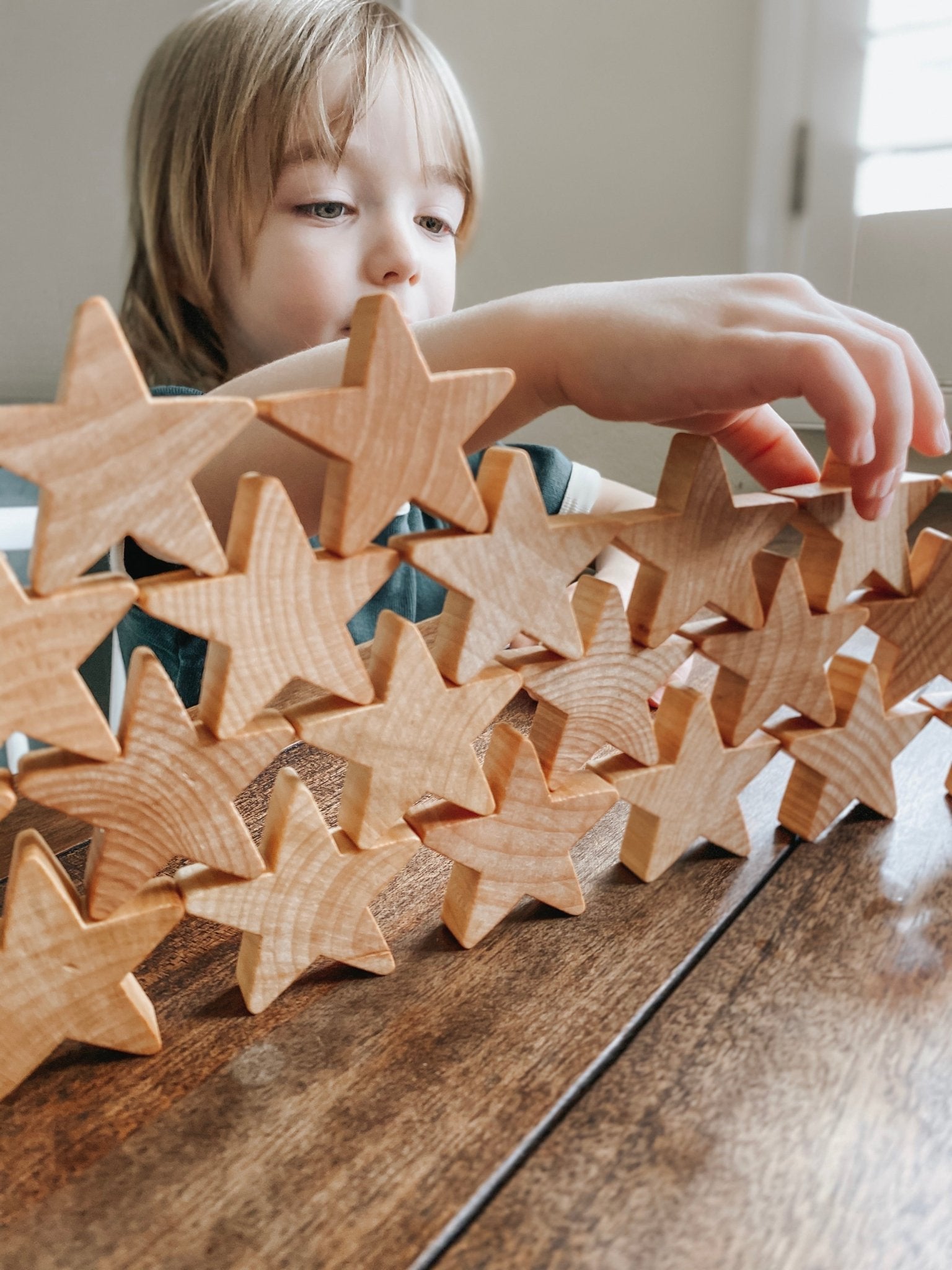 Wooden Counting Stars - Bannor Toys