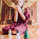 Wooden Paintables - Snowmen + Trees - Bannor Toys