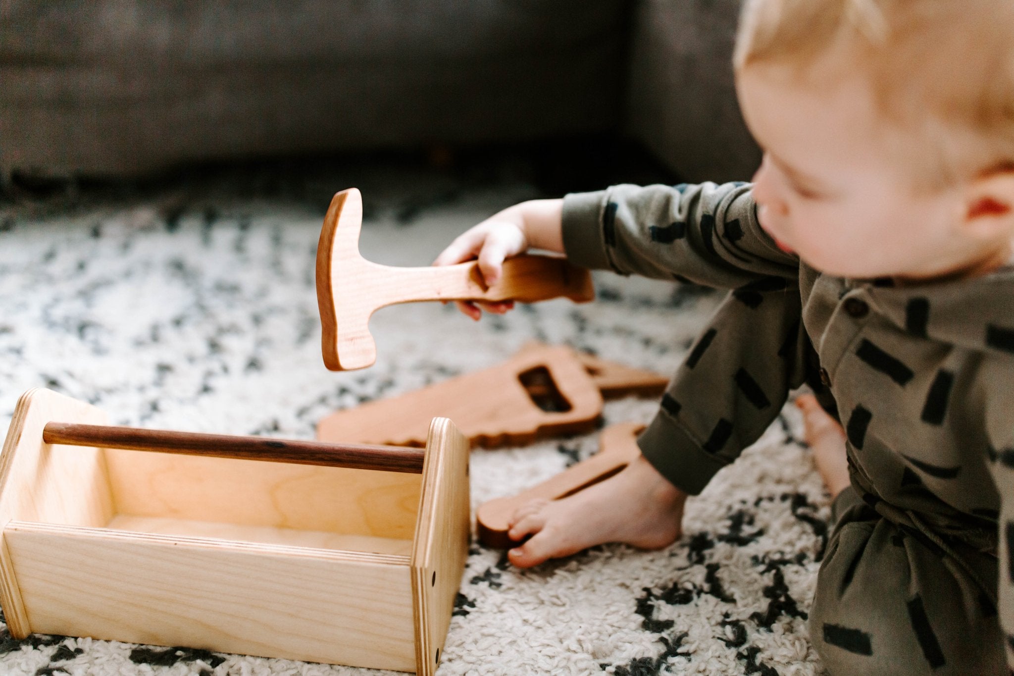 Wooden Tool box Set - Bannor Toys