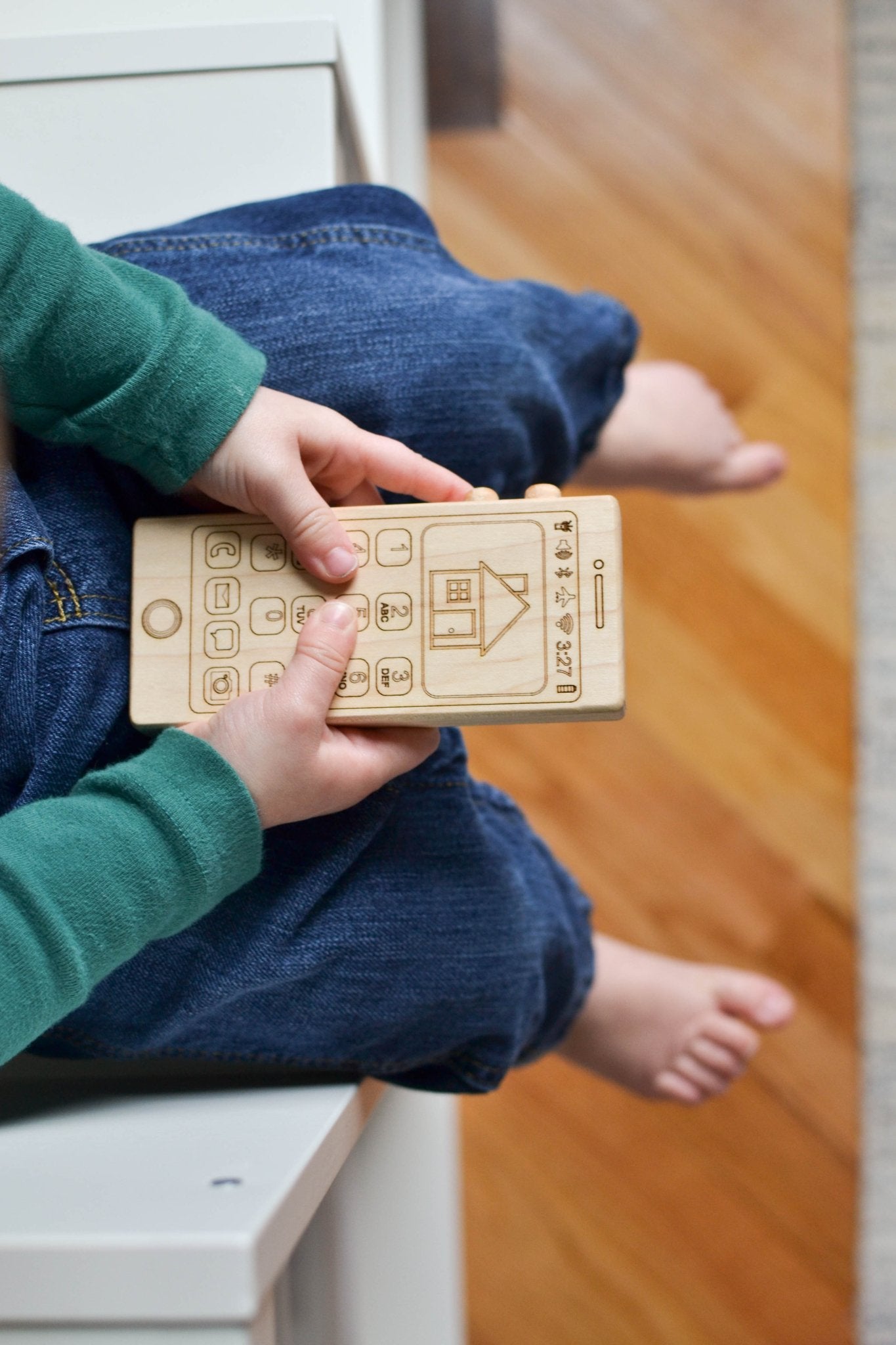 Wooden Toy Phone - Bannor Toys