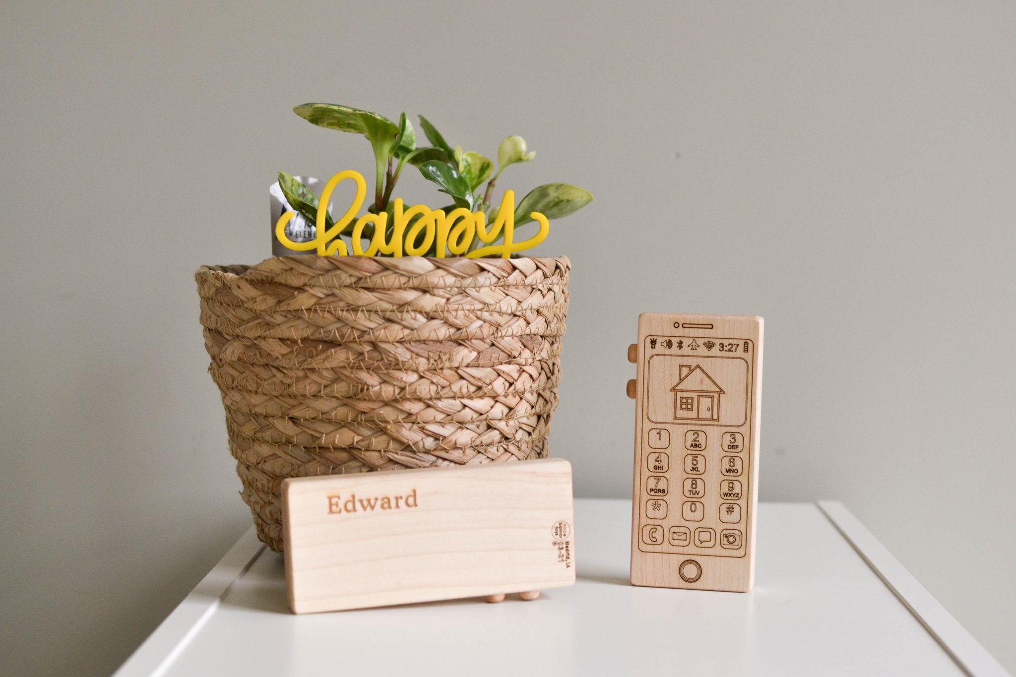 Wooden Toy Phone - Bannor Toys