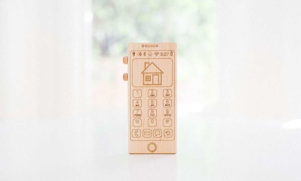 Wooden Toy Phone - Bannor Toys