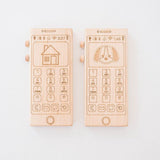 Wooden Toy Phone - Bannor Toys