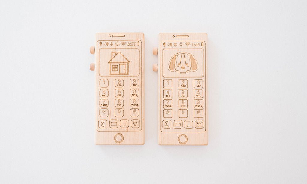 Wooden Toy Phone - Bannor Toys