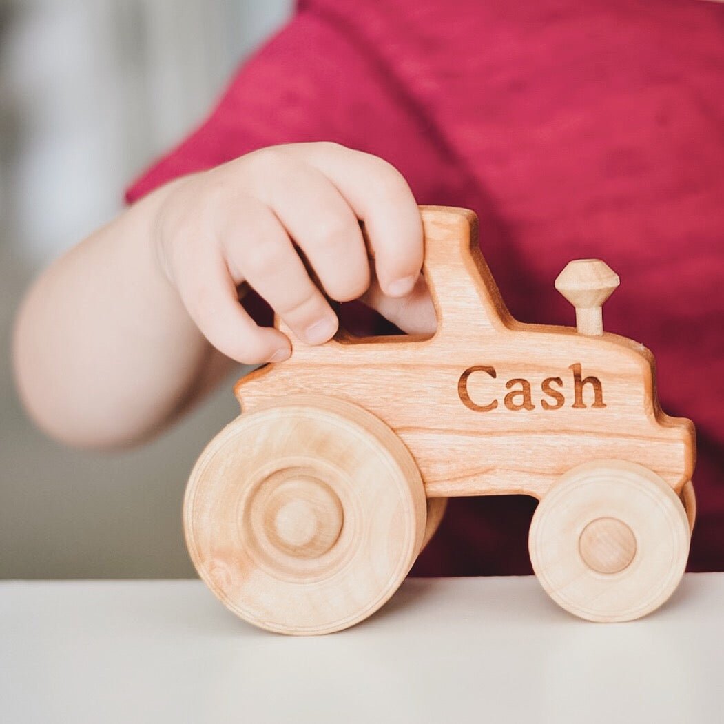 Wooden Tractor - Bannor Toys
