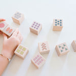 Boho Number + Counting Shape Blocks - Bannor Toys