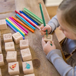 Color Your Own ABC Block Set - Bannor Toys