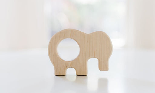 Elephant Wooden Grasping Toy - Bannor Toys