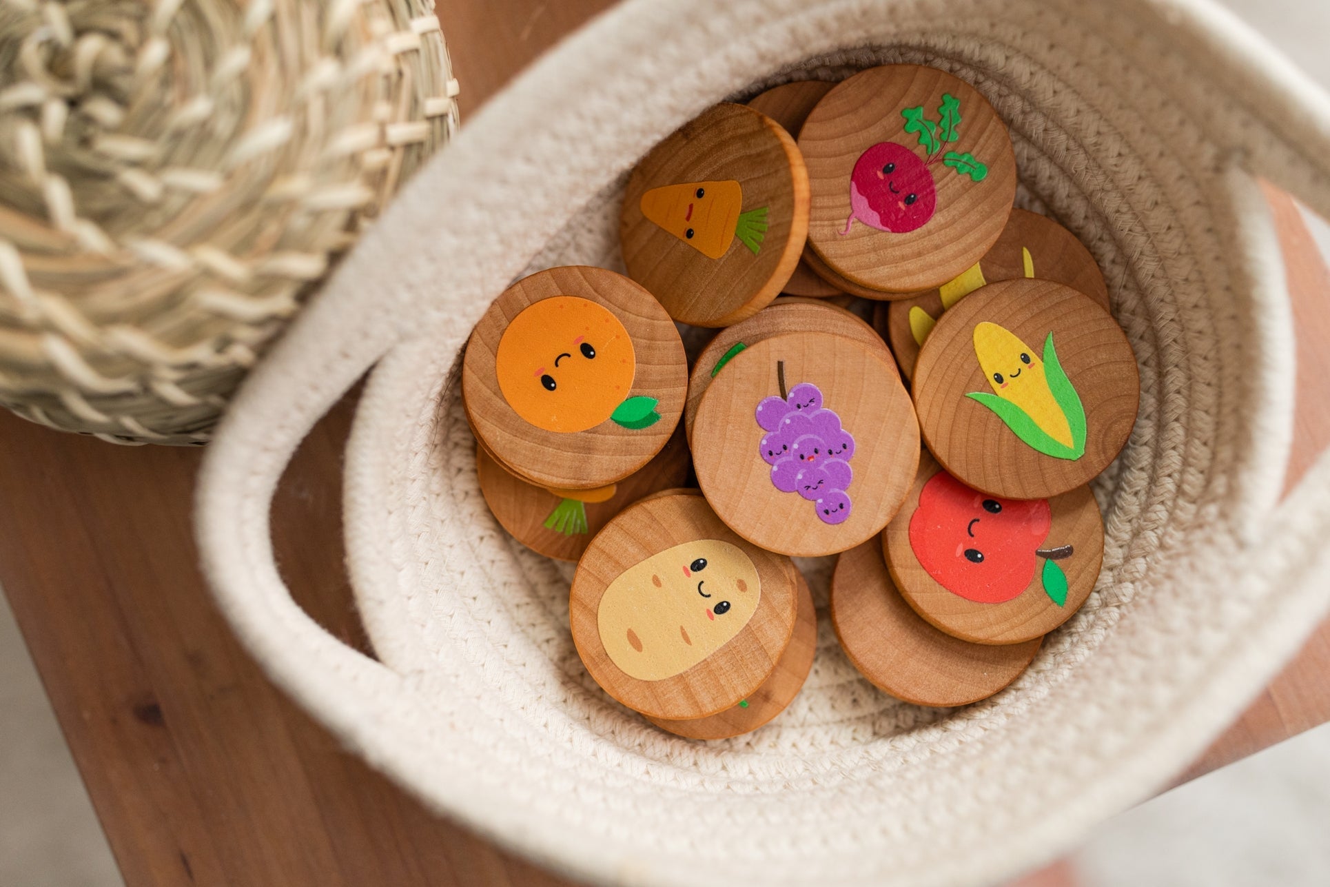 Happy Farmer's Market Matching Tiles - Bannor Toys