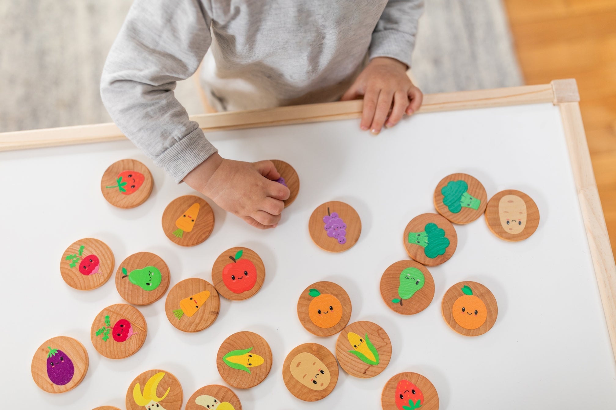 Happy Farmer's Market Matching Tiles - Bannor Toys