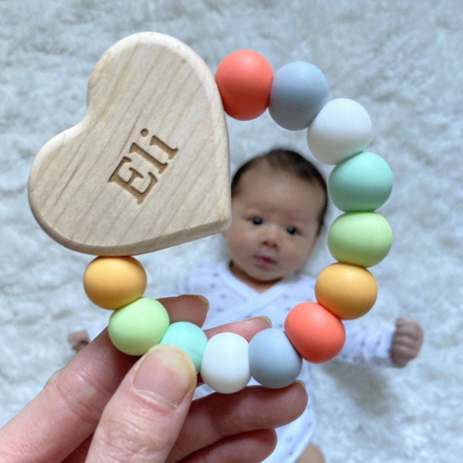 Heart Charm Teether - Bannor Toys